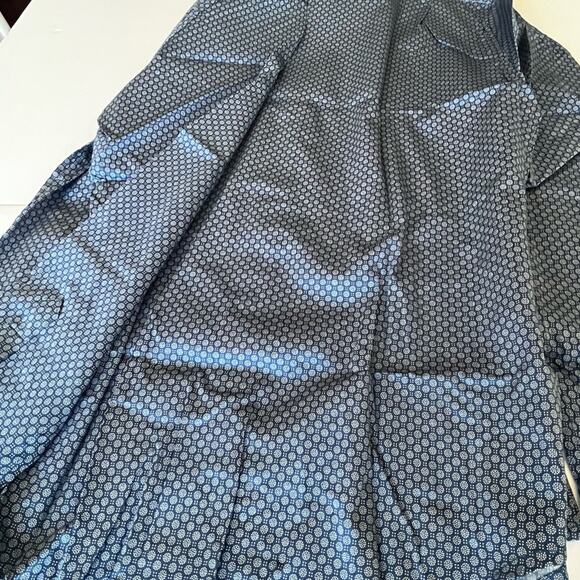 Dstrct & row Navy Blue Slim Fit Long Sleeve Button Up Collard Shirt L-SL, NWT - Picture 5 of 9